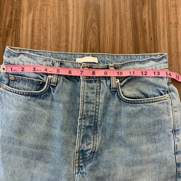 COPY - SABLYN Sammy Straight Leg High Rise Jeans in Azure Light Wash - Size 28 - Picture 13 of 16